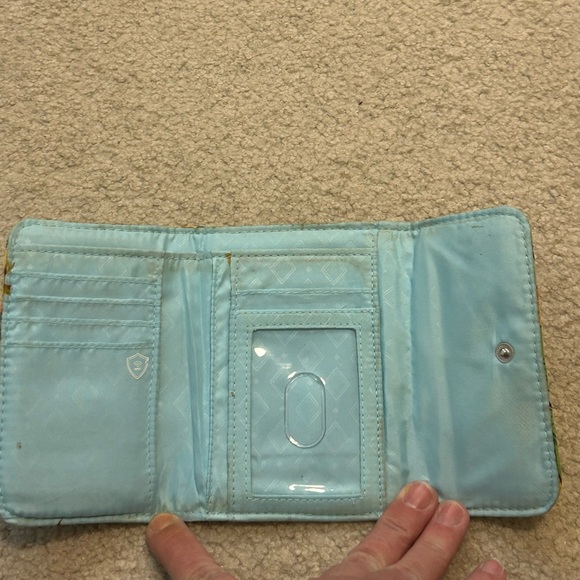 Vera Bradley Lemon Grove Wallet - Picture 4 of 4